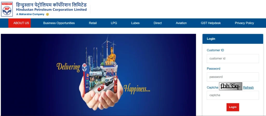 HPCL Business Portal